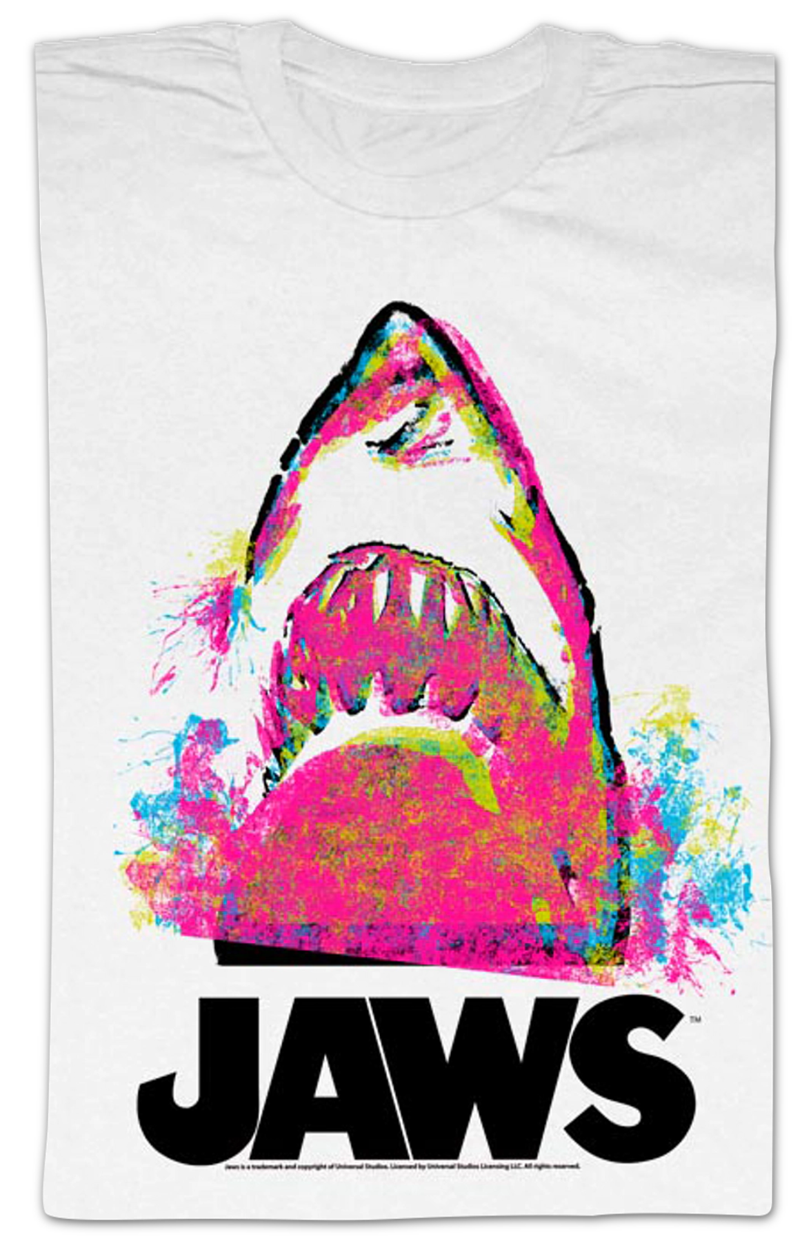 Paint Splatter Jaws T-Shirt