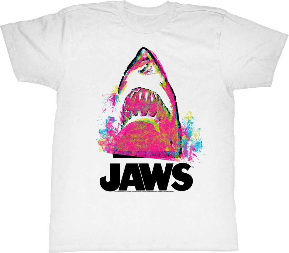 Paint Splatter Jaws T-Shirt