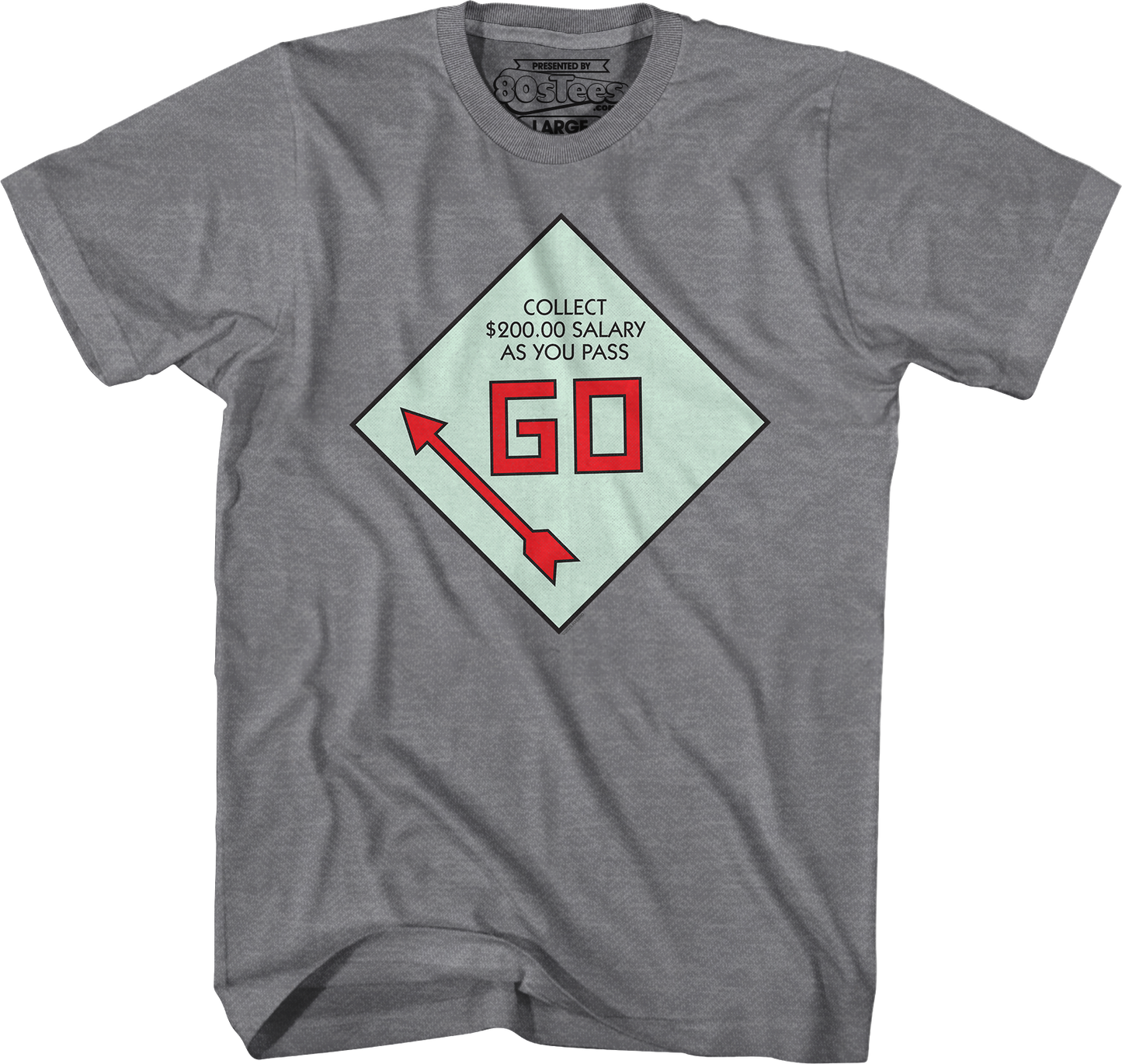 Pass Go Monopoly T-Shirt