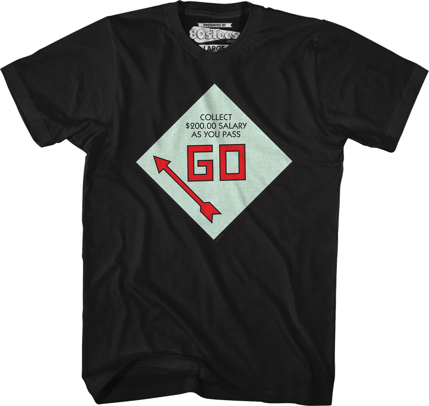 Pass Go Monopoly T-Shirt