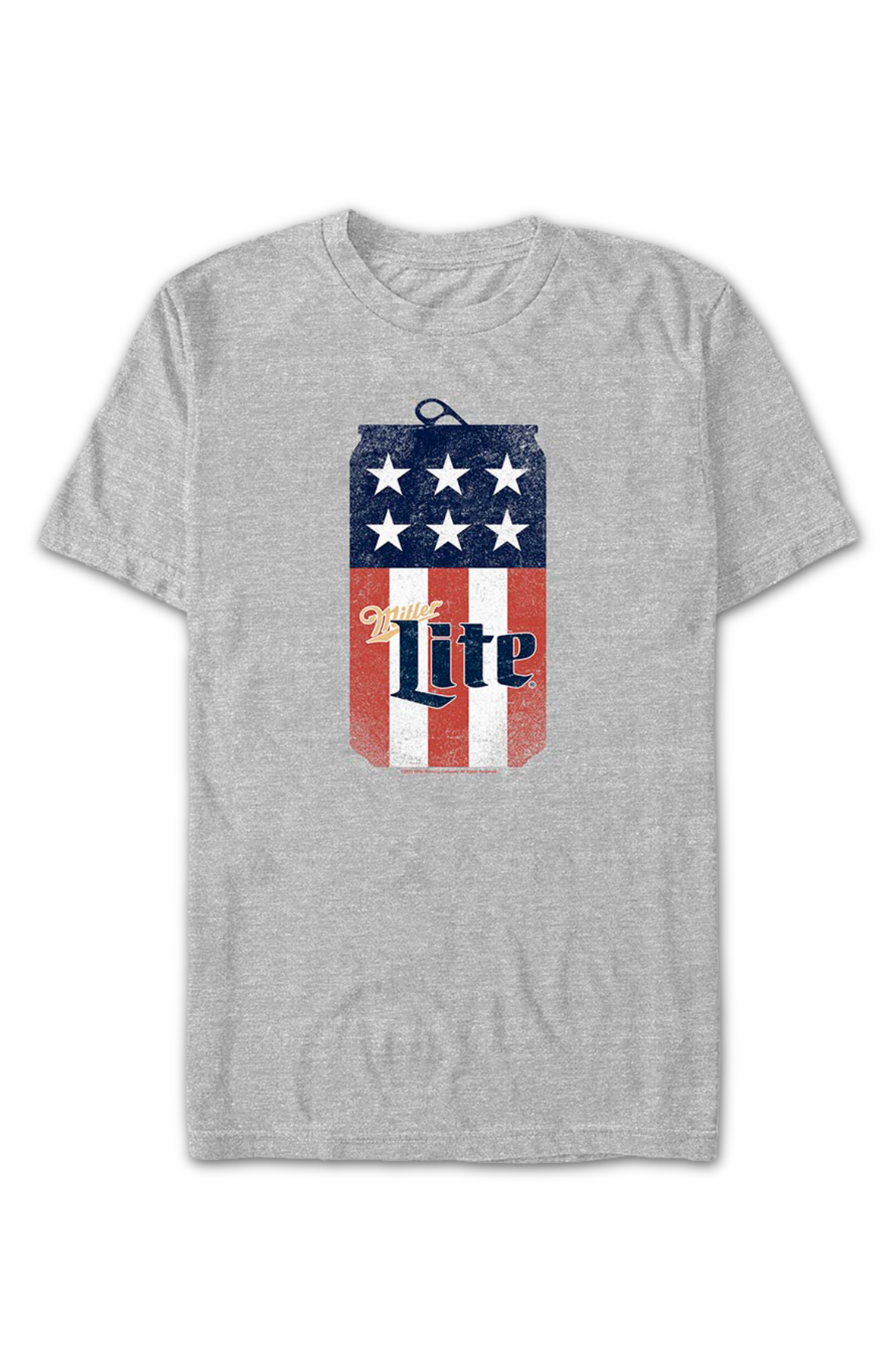 Patriotic Beer Can Miller Lite T-Shirt