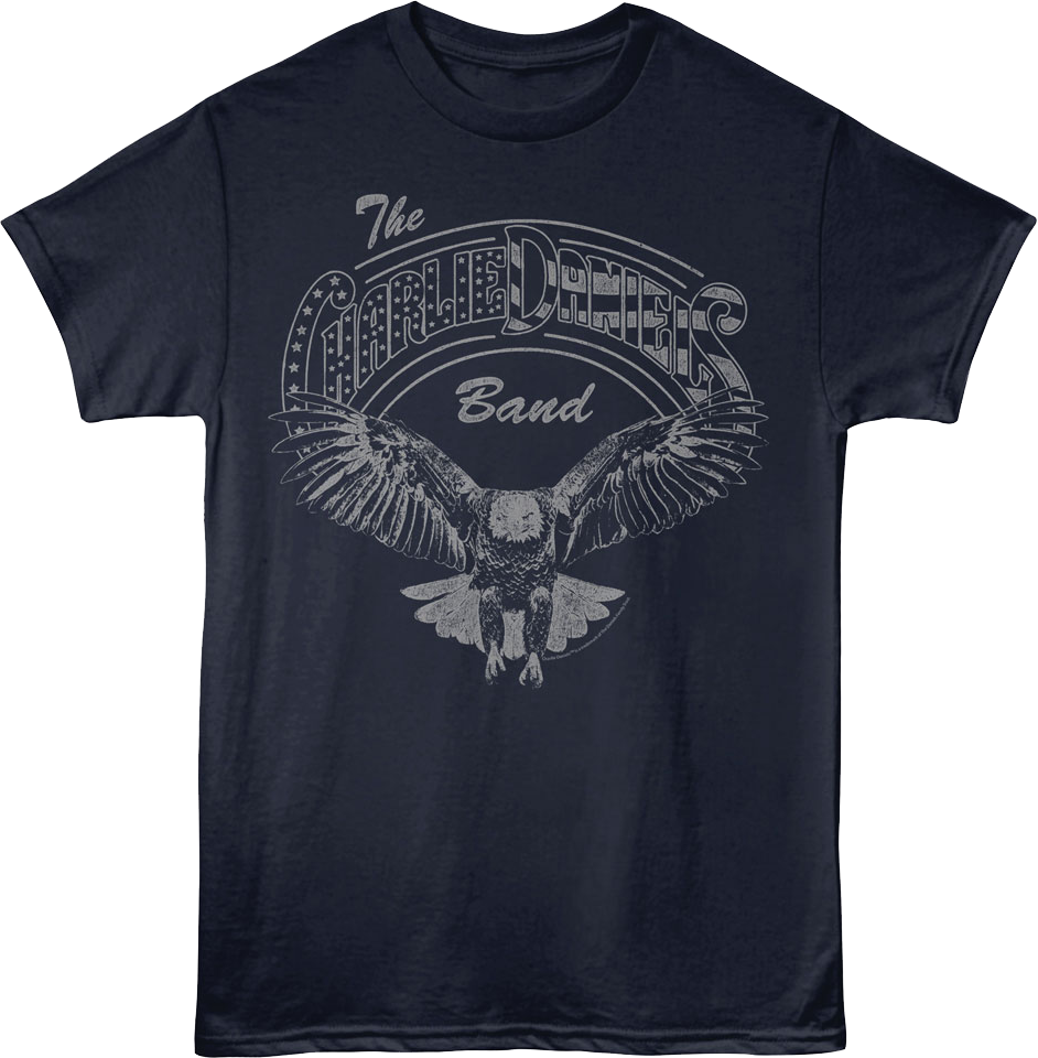 Patriotic Eagle Logo Charlie Daniels Band T-Shirt