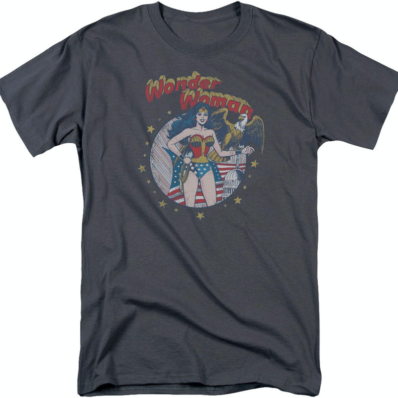 Patriotic Wonder Woman T-Shirt