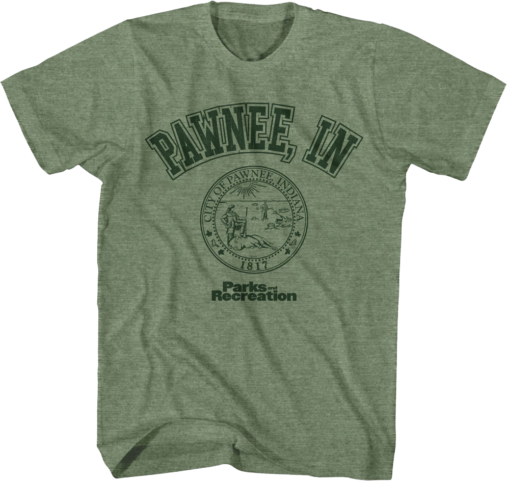 Pawnee Seal Parks and Recreation T-Shirt Style001