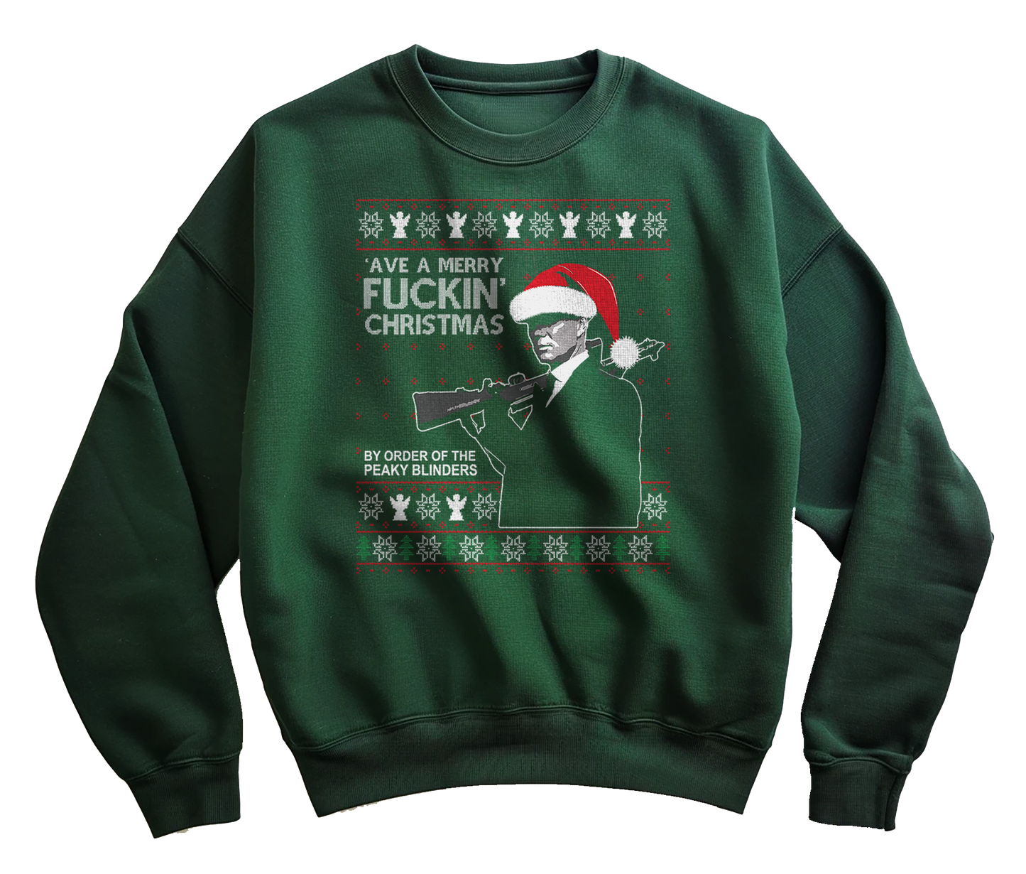 kringle Peaky Blinders Merry F*ckin Christmas Sweatshirt