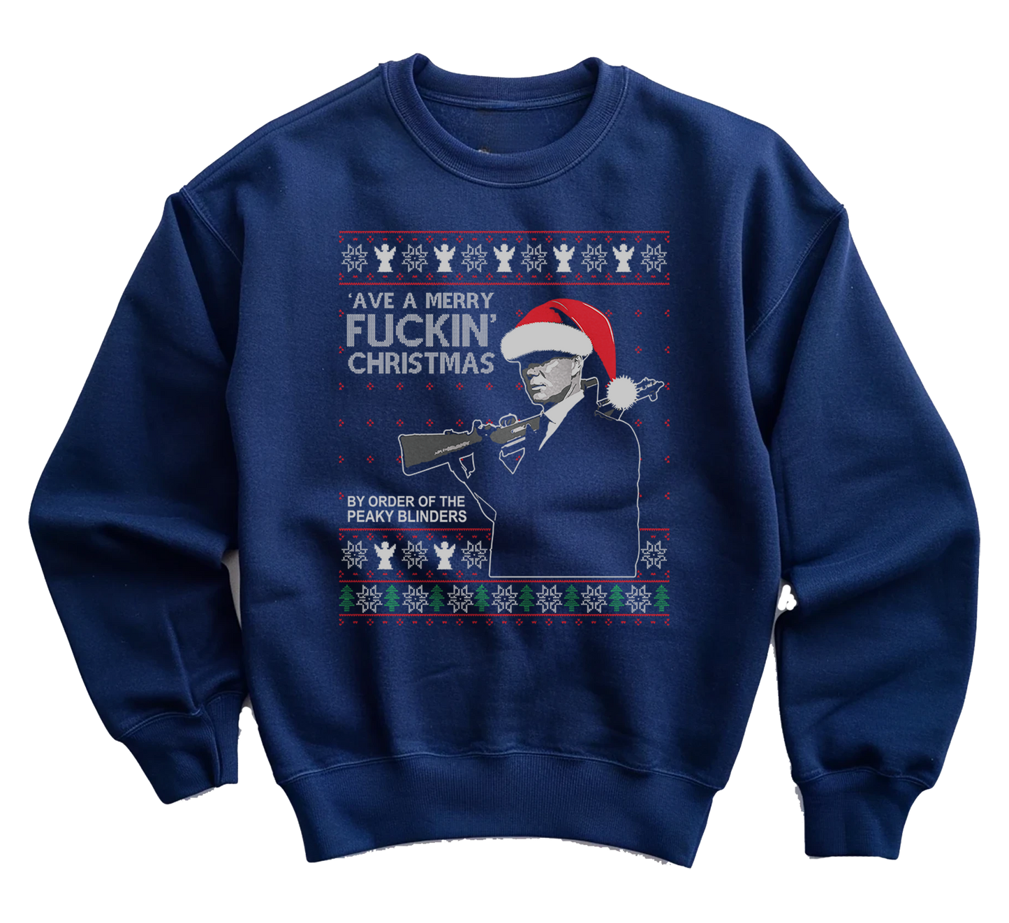 kringle Peaky Blinders Merry F*ckin Christmas Sweatshirt
