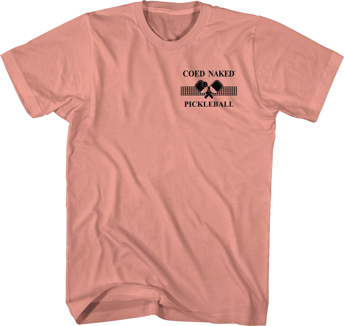 Pickleball Coed Naked T-Shirt