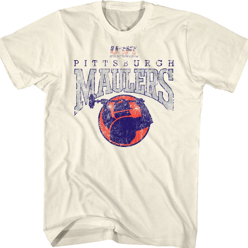 Natural Pittsburgh Maulers USFL T-Shirt