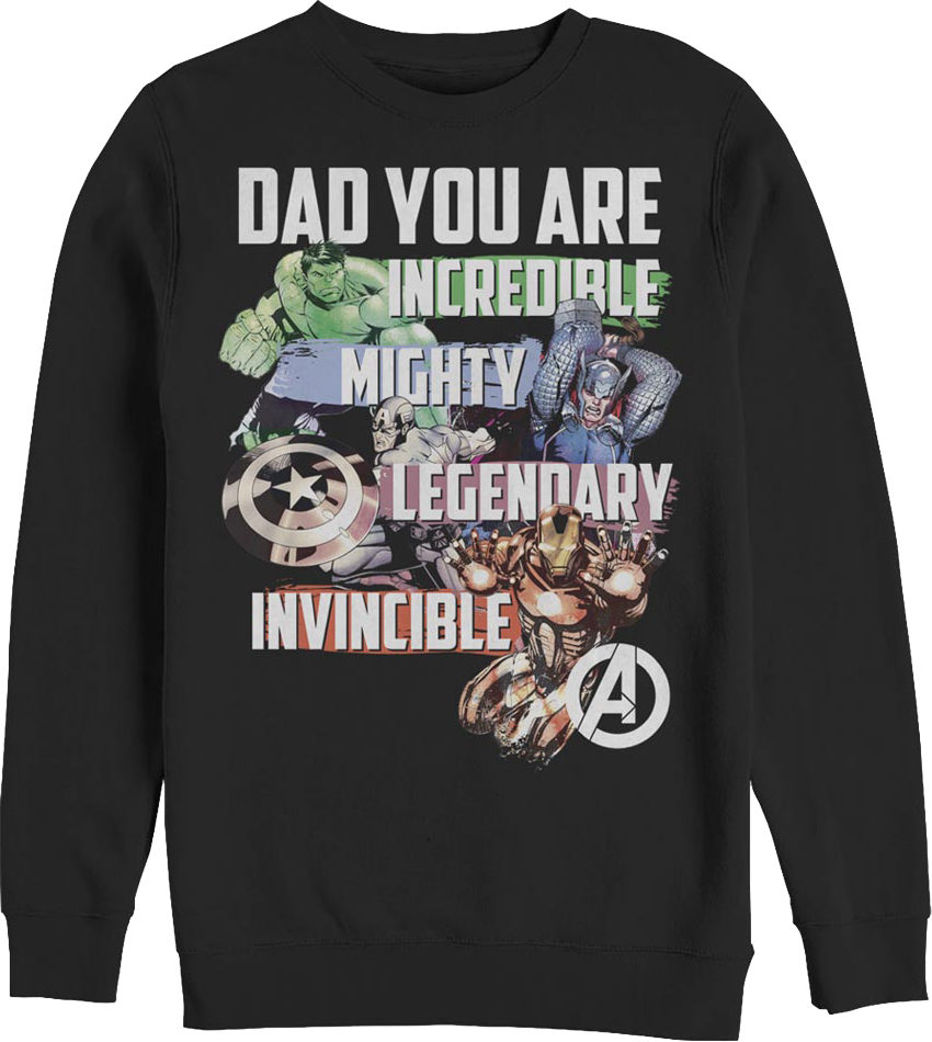 Avengers Premium Father's Day Sweatshirt