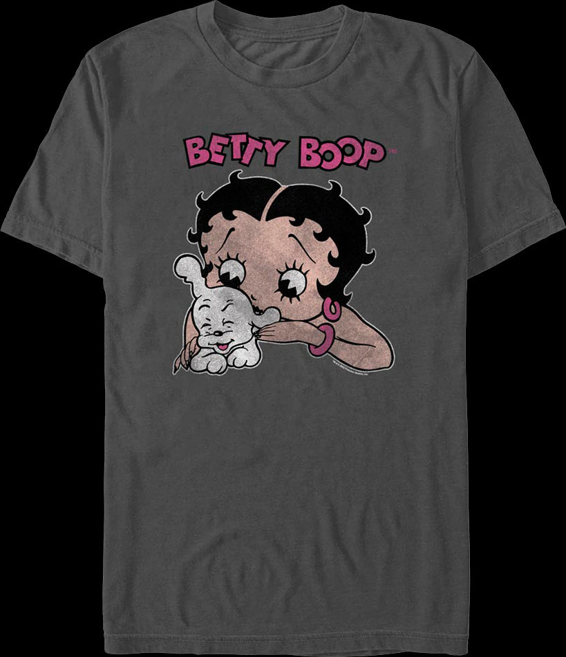 Pudgy And Betty Boop T-Shirt