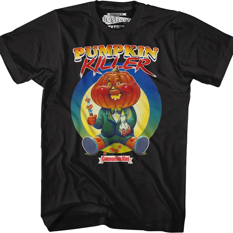 Pumpkin Killer Garbage Pail Kids T-Shirt