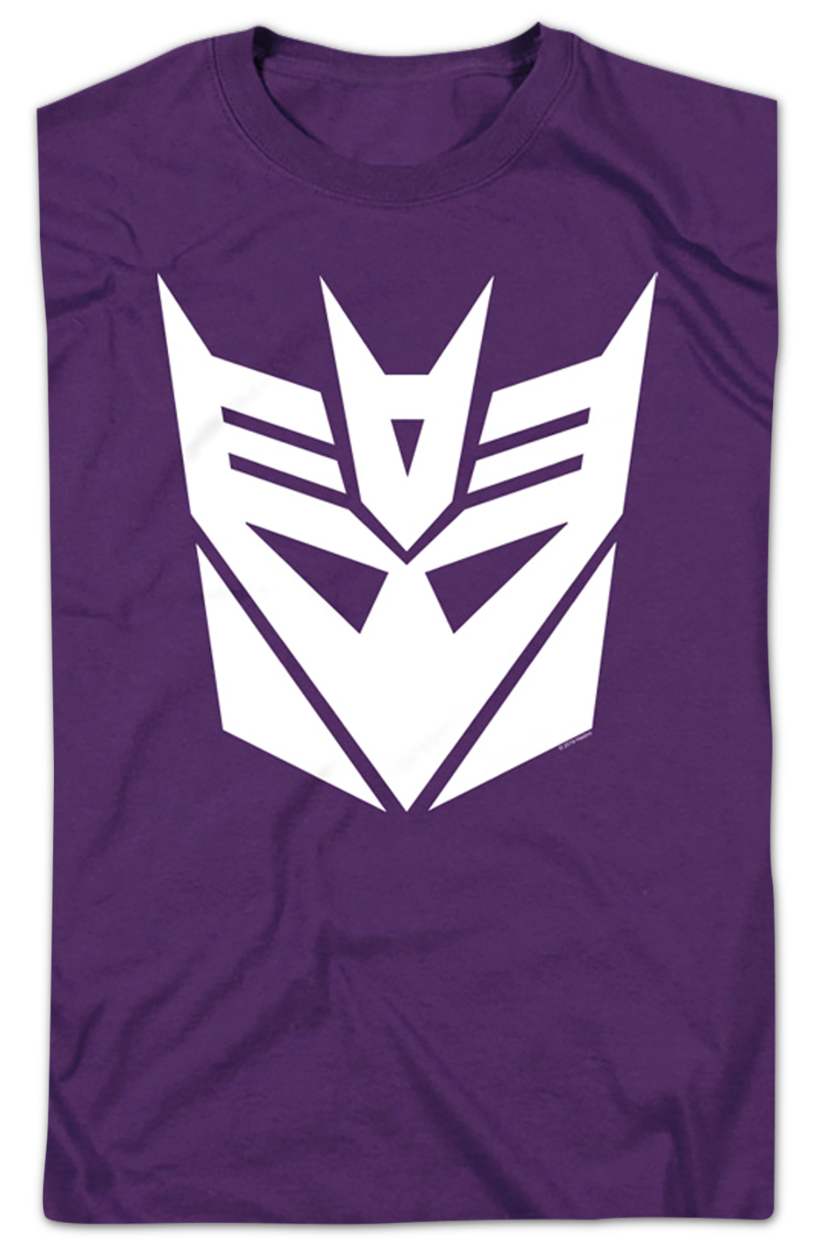 Purple Decepticons Logo Transformers T-Shirt