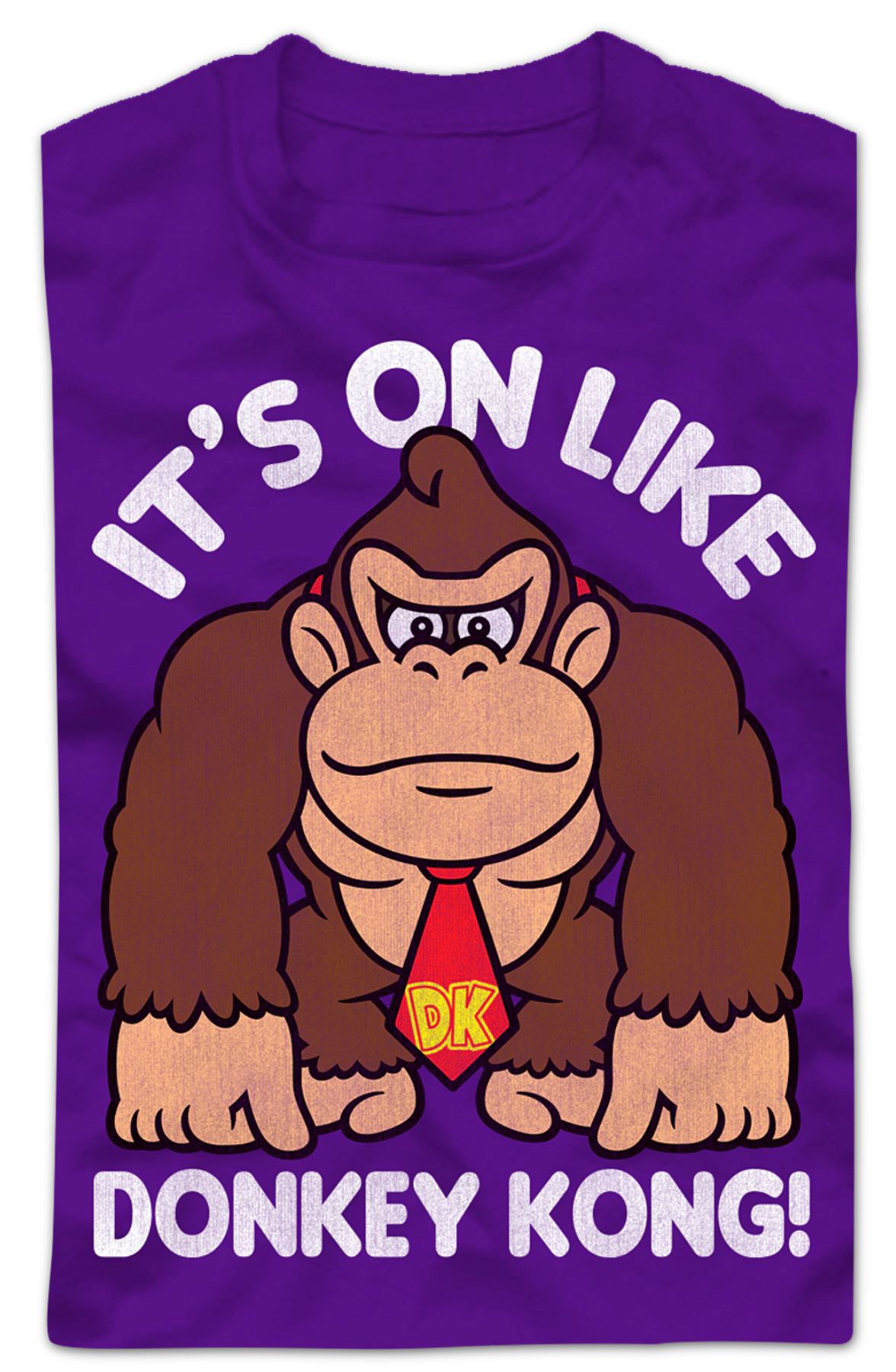 Purple It's On Like Donkey Kong T-Shirt