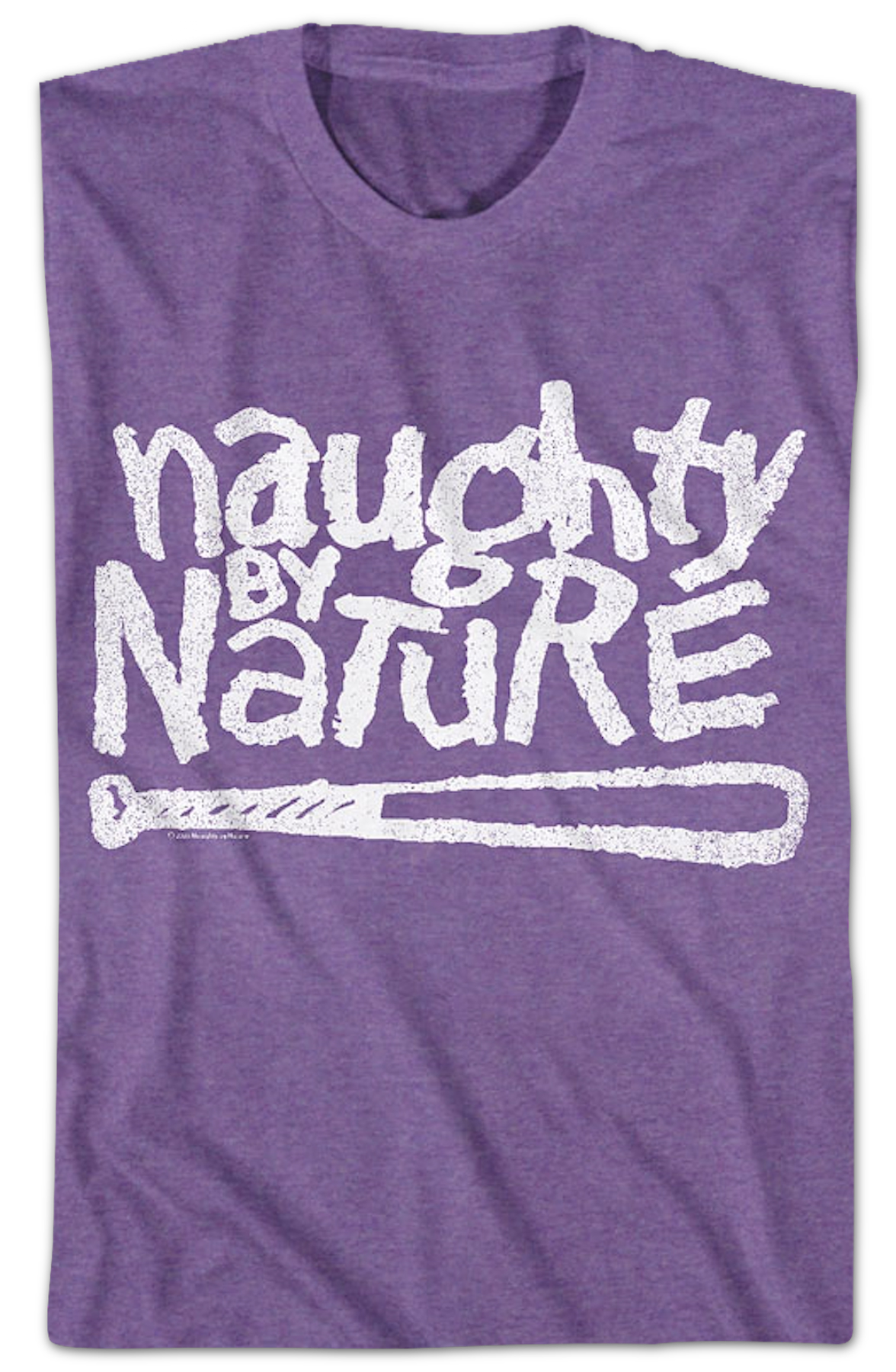 Purple Logo Naughty By Nature T-Shirt