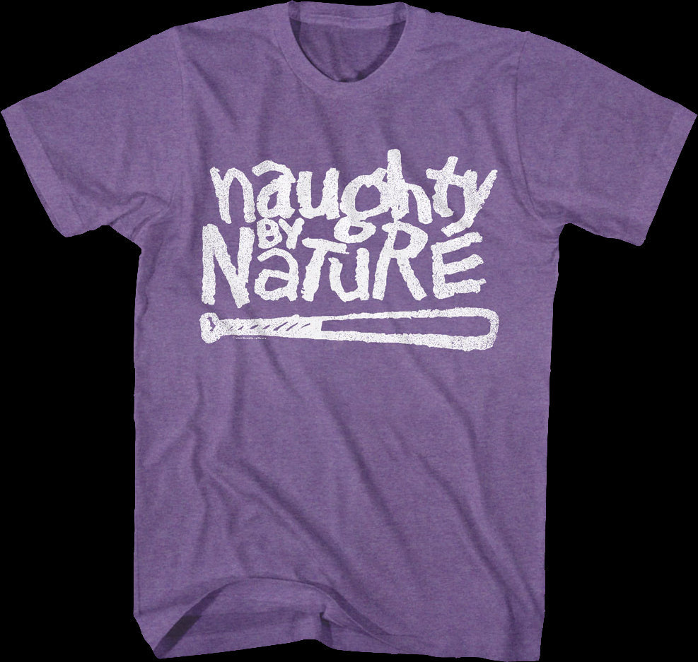 Purple Logo Naughty By Nature T-Shirt