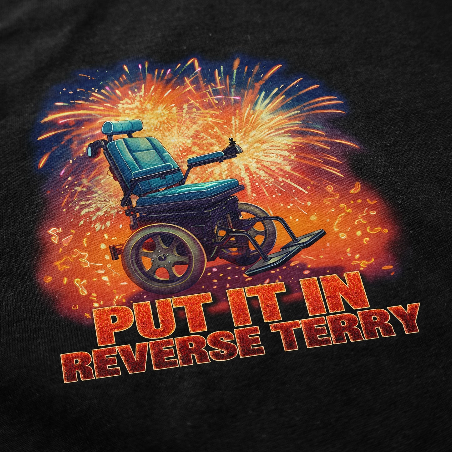 Put It In Reverse, Terry T Shirt