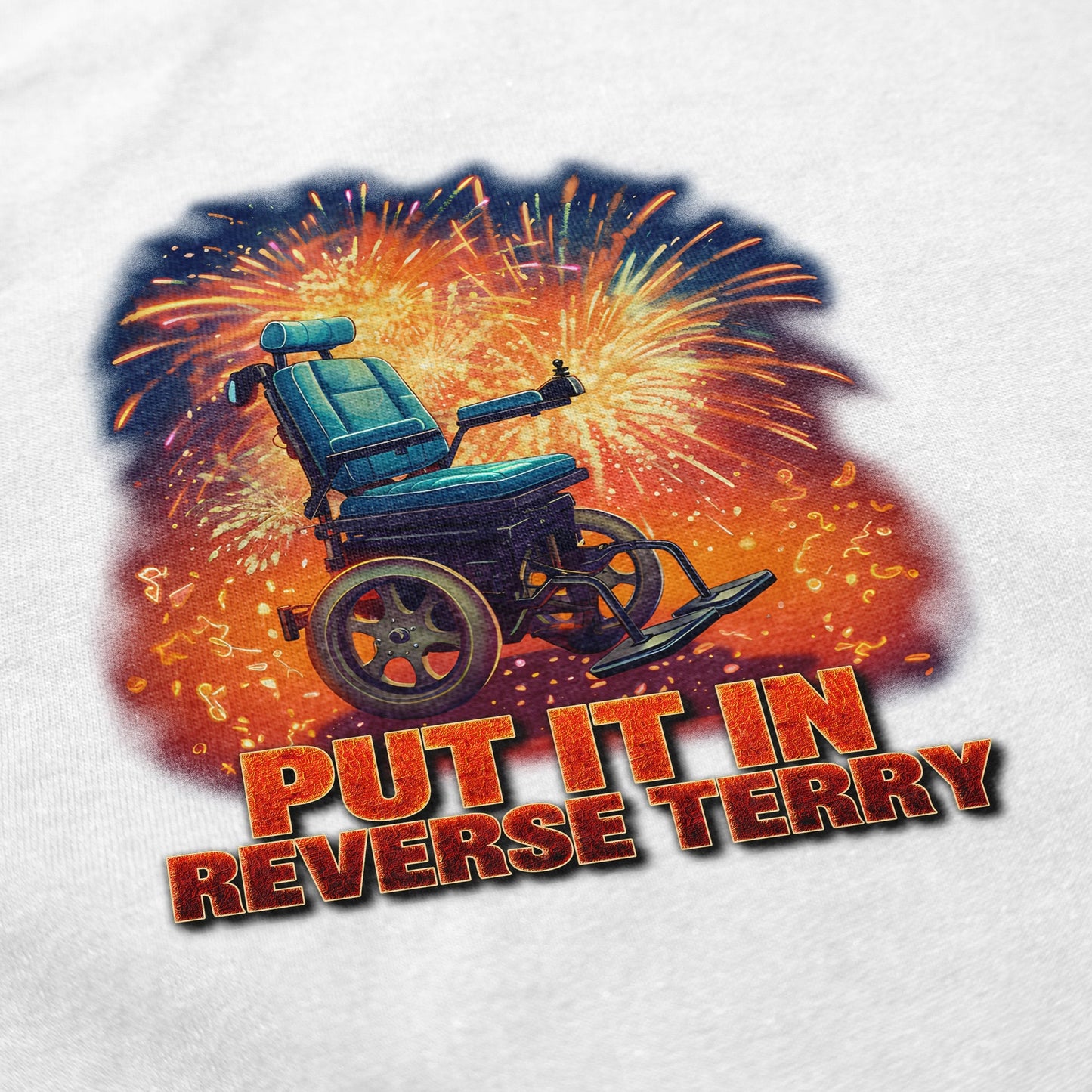 Put It In Reverse, Terry T Shirt