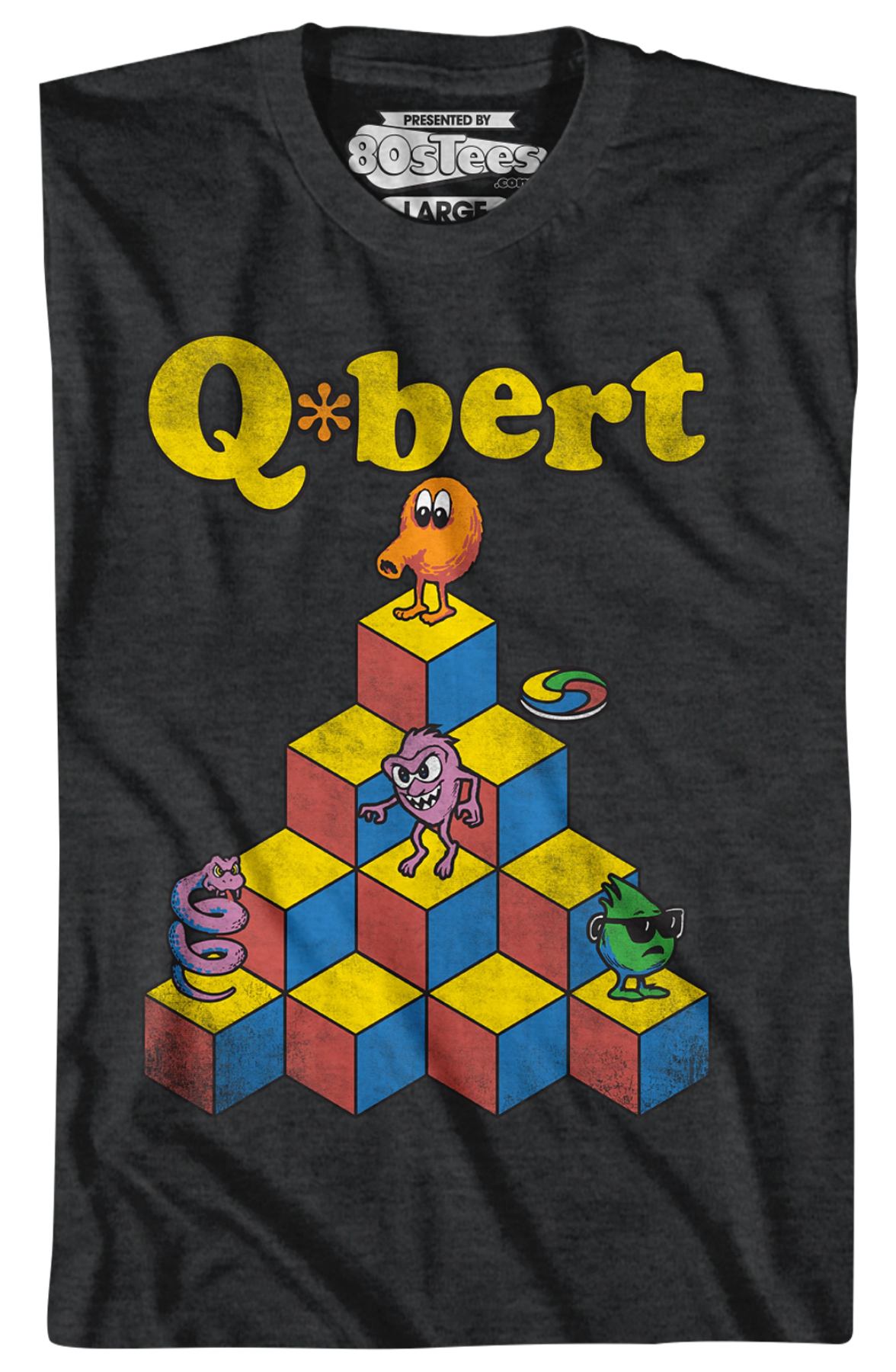 Pyramid Q-Bert T-Shirt