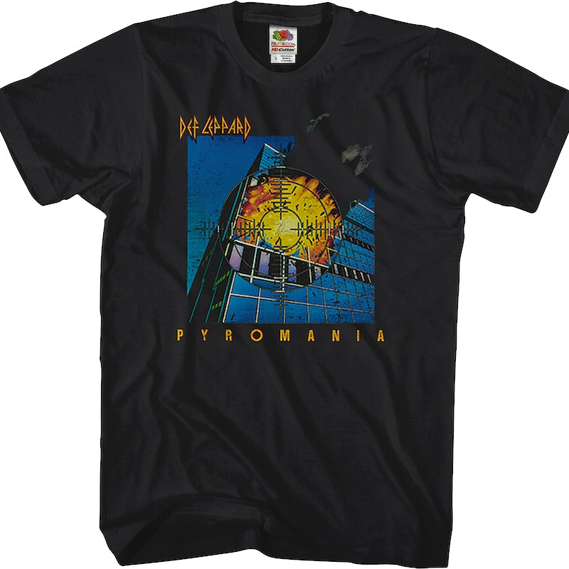 Pyromania Def Leppard T Shirt