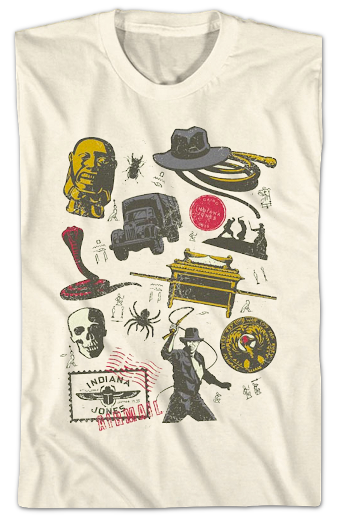 Raiders of the Lost Ark Icons Indiana Jones T-Shirt