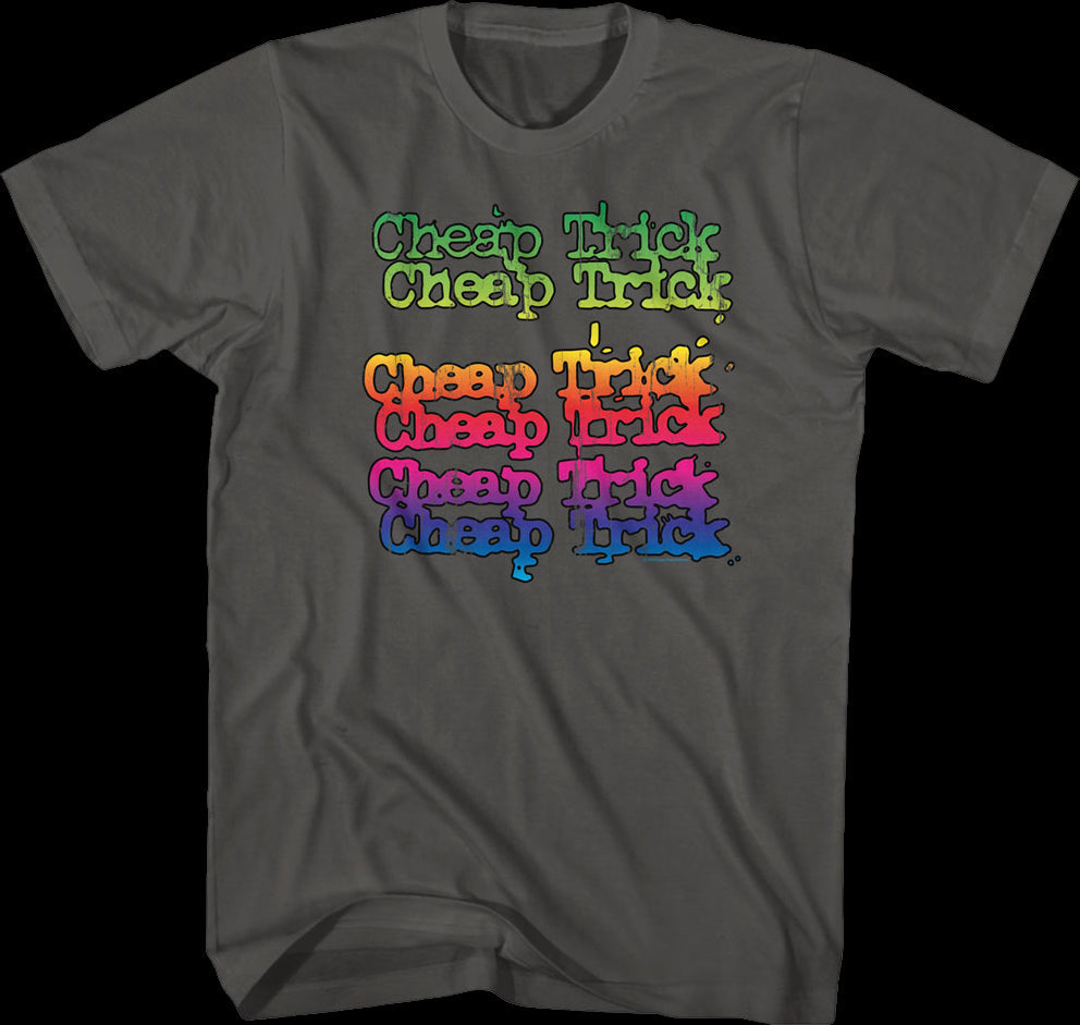 Rainbow Logo Cheap Trick T-Shirt