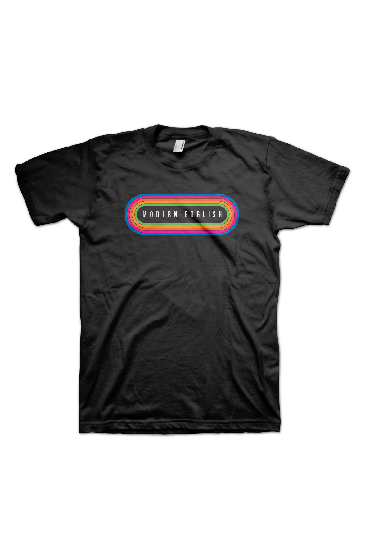 Rainbow Logo Modern English T-Shirt