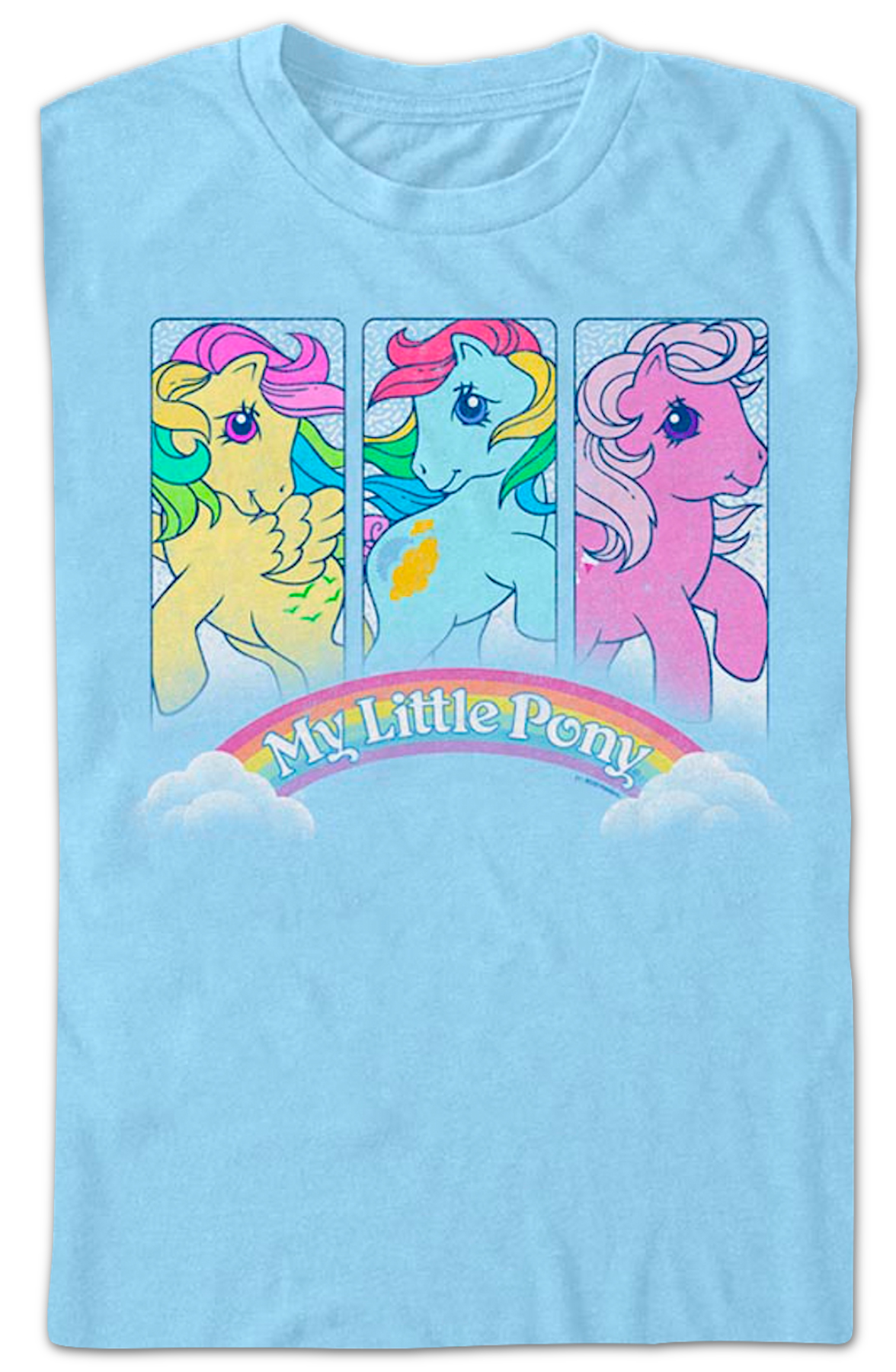 Rainbow Panels Little Pony T-Shirt