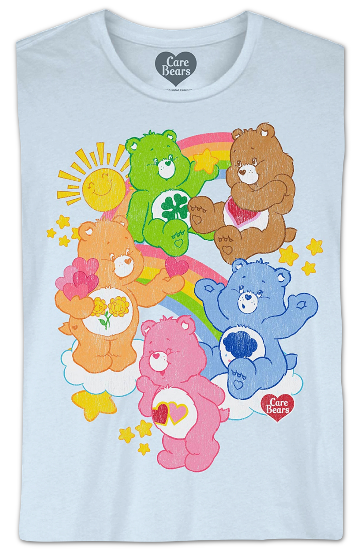 Rainbow Party Care Bears T-Shirt