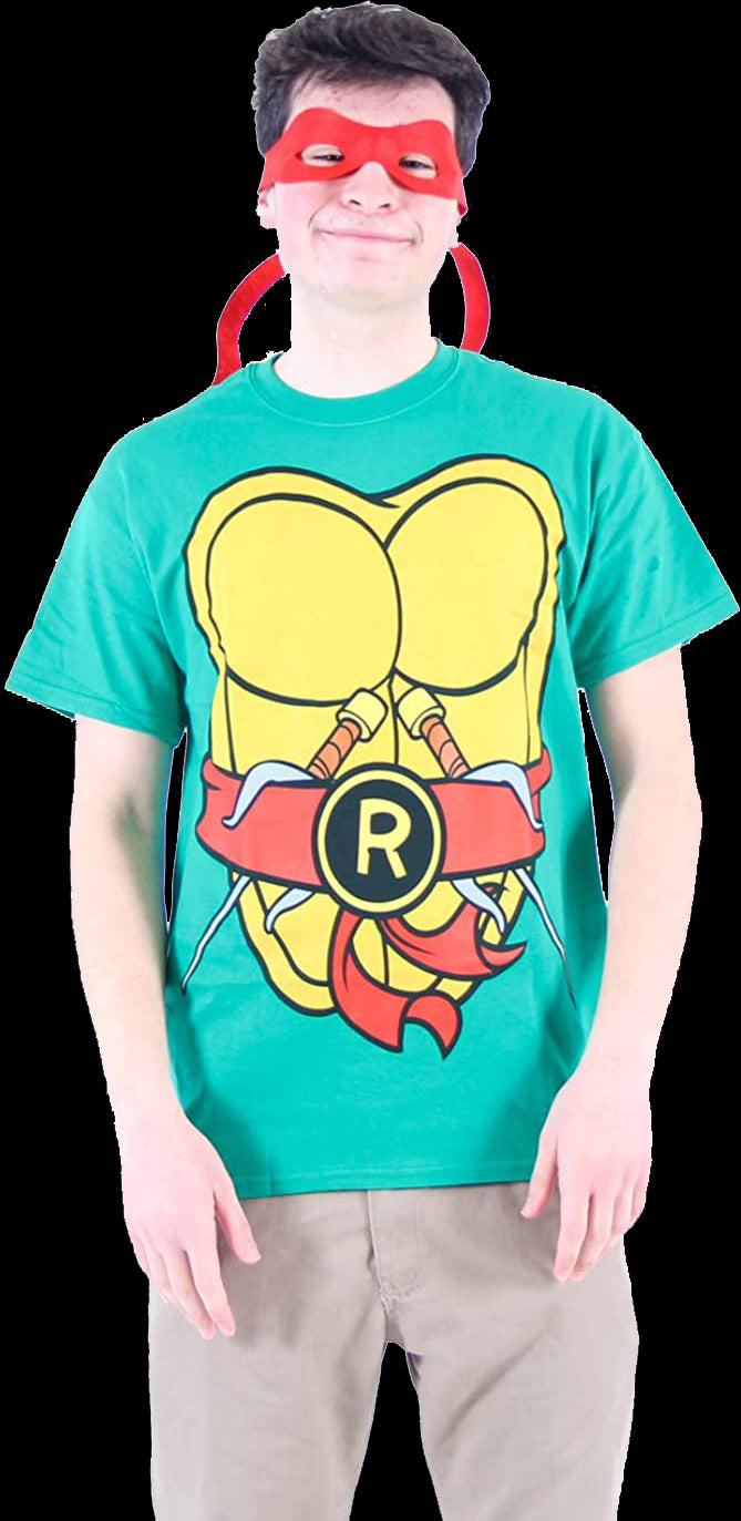 Raphael Costume Teenage Mutant Ninja Turtles T-Shirt