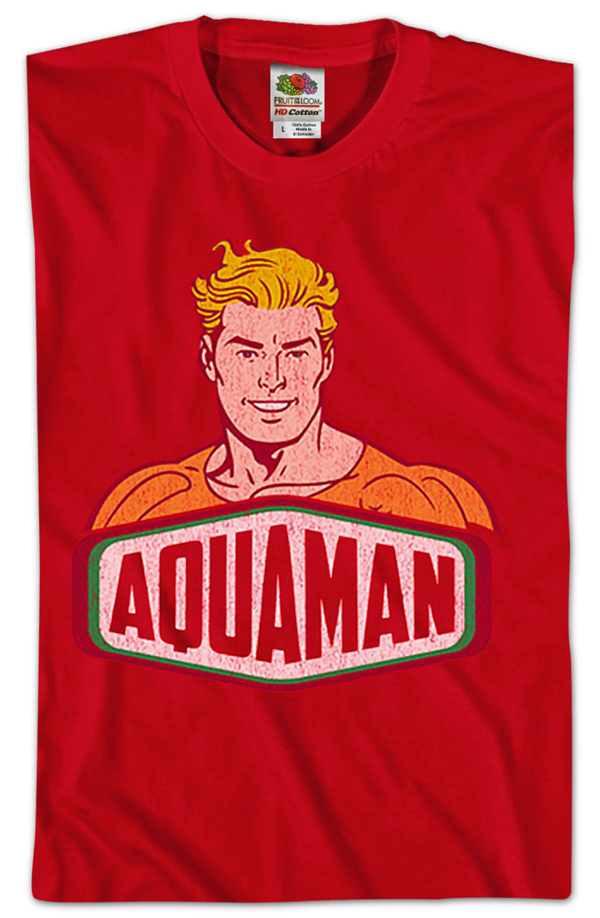 Red Aquaman T-Shirt