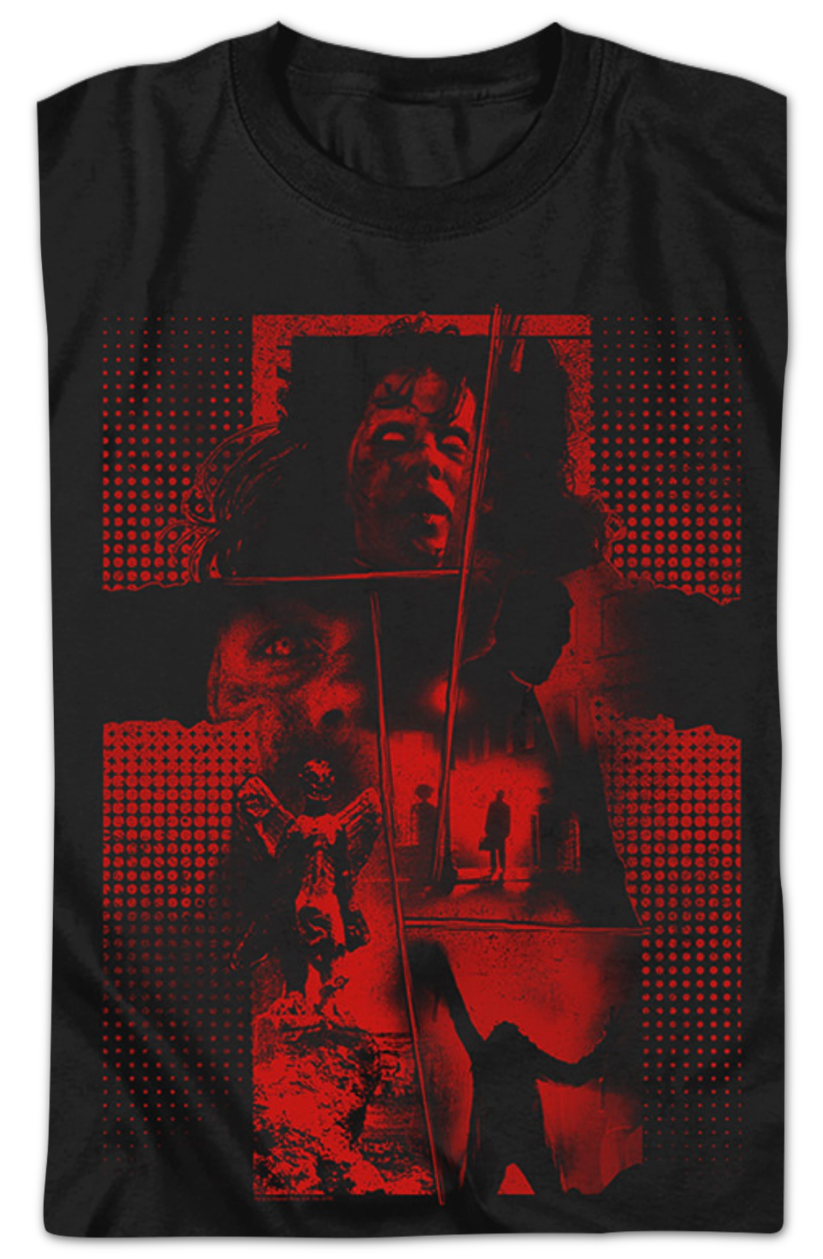 Red Collage Exorcist T-Shirt