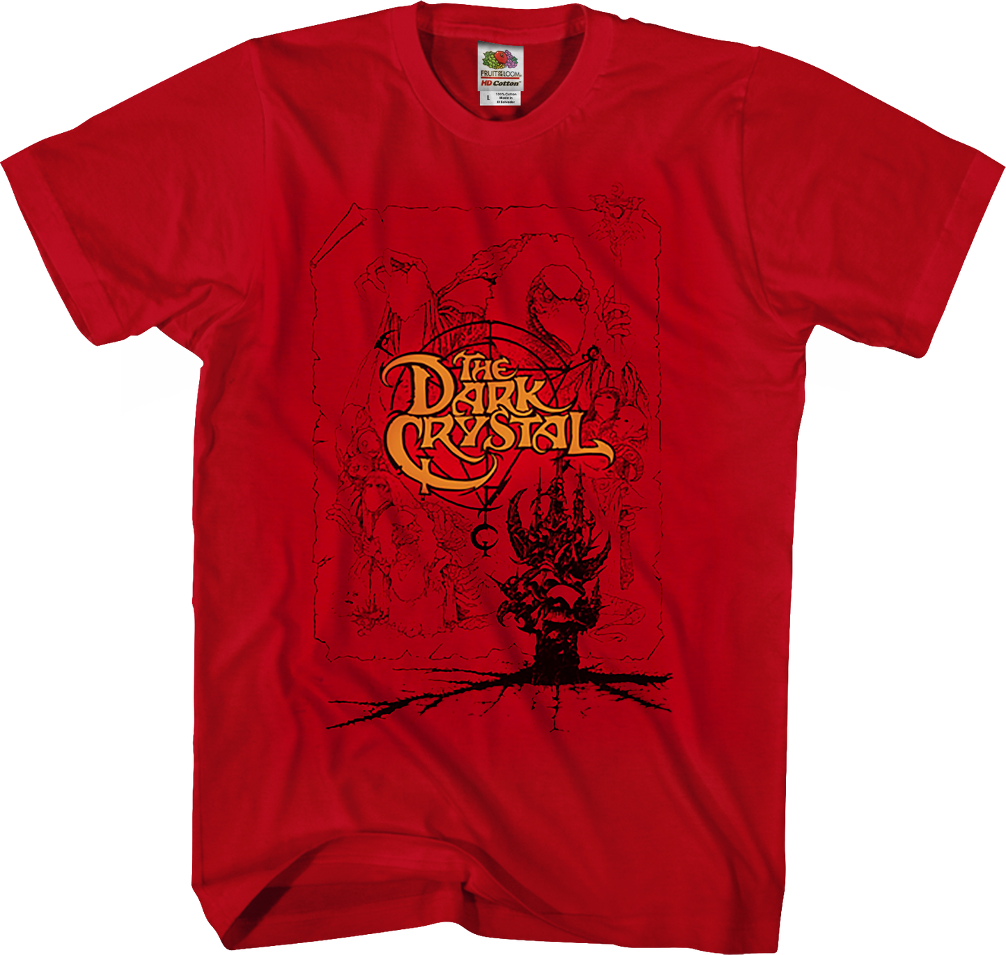 Red Dark Crystal T-Shirt