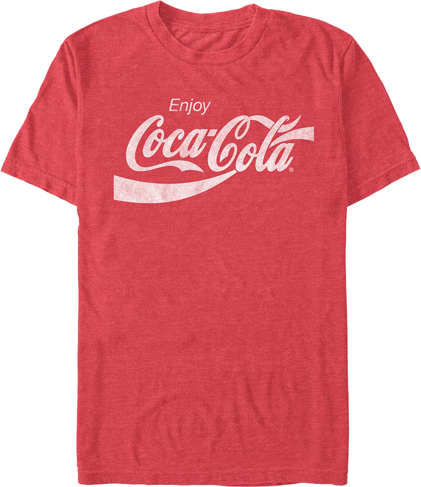 Red Enjoy Coca-Cola T-Shirt