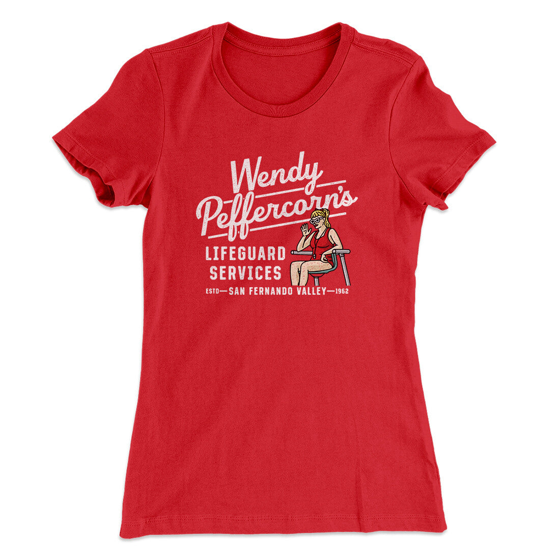 Wendy Peffercorn‚Äôs Lifeguard Services Women's T-Shirt