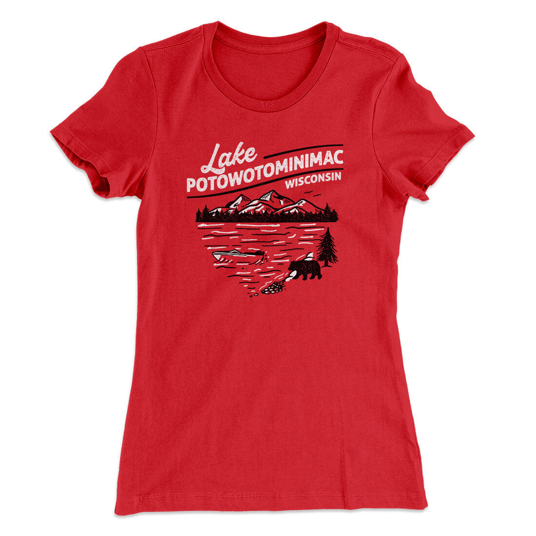 Lake Potowotominimac Women's T-Shirt