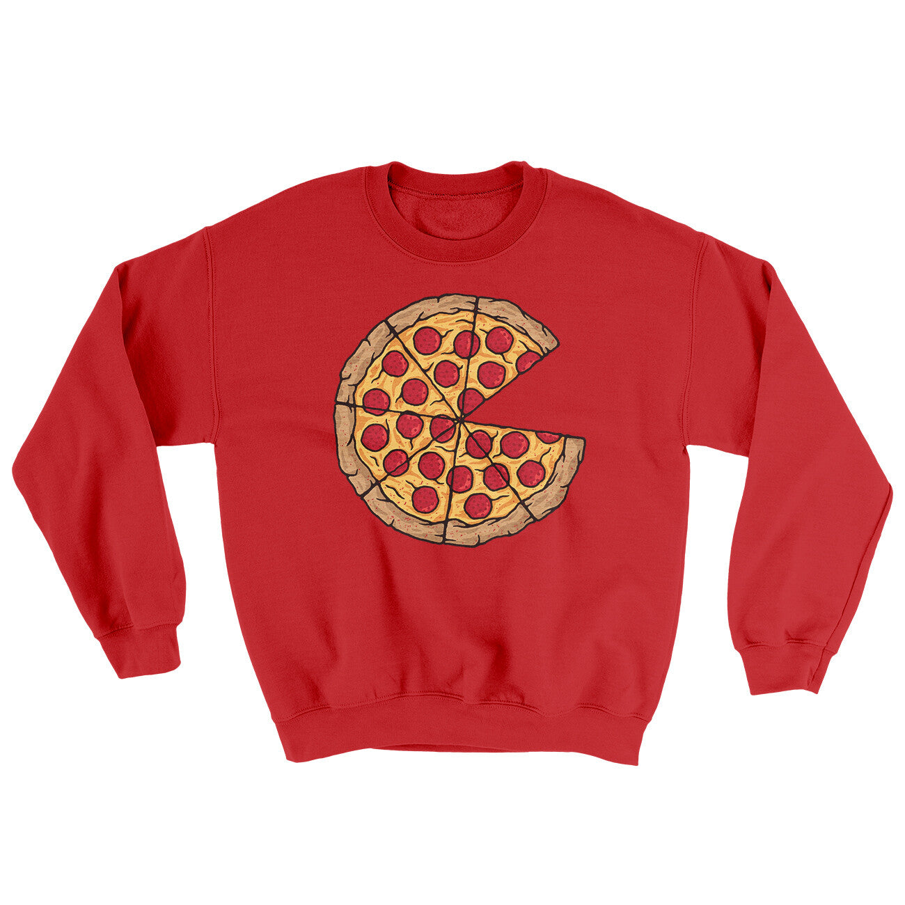 Pizza Slice Couple's Shirt Ugly Sweater Style001