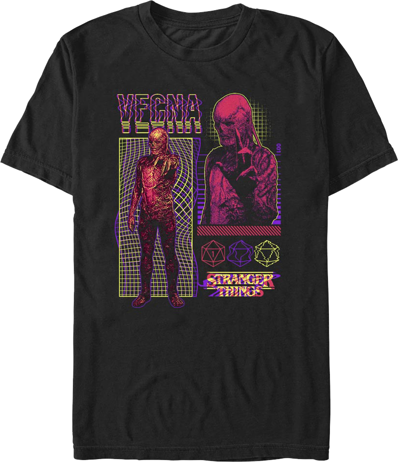 Retro Vecna Stranger Things T-Shirt