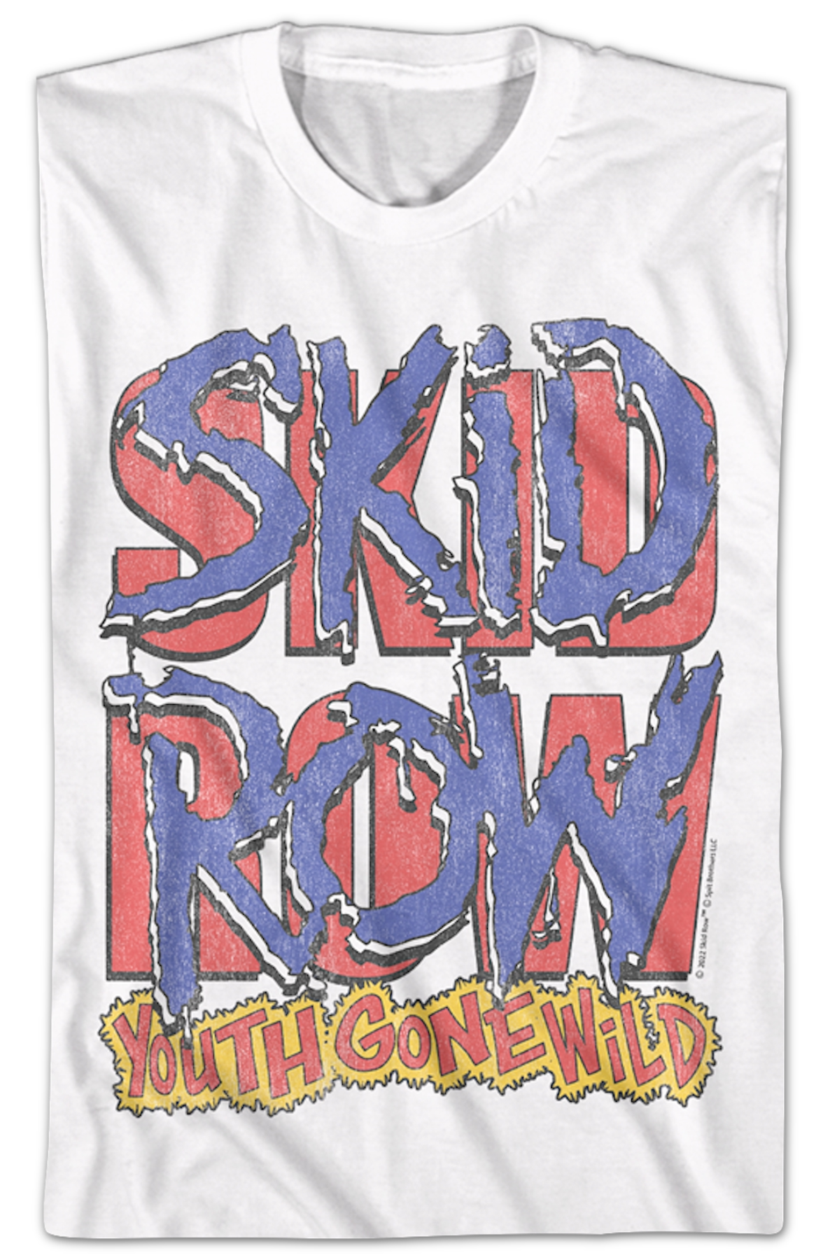 Retro Youth Gone Wild Skid Row T-Shirt