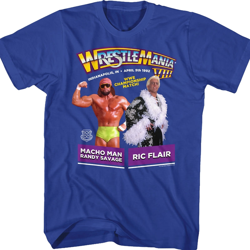 Ric Flair Vs Macho Man WrestleMania Shirt