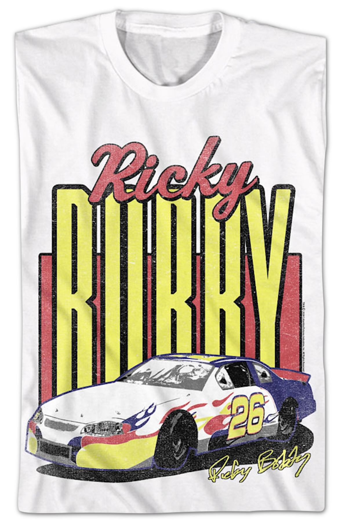 Ricky Bobby Autograph Talladega Nights T-Shirt