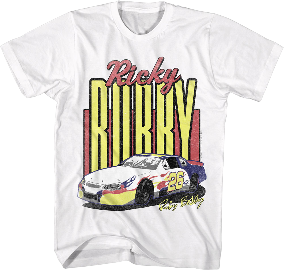 Ricky Bobby Autograph Talladega Nights T-Shirt