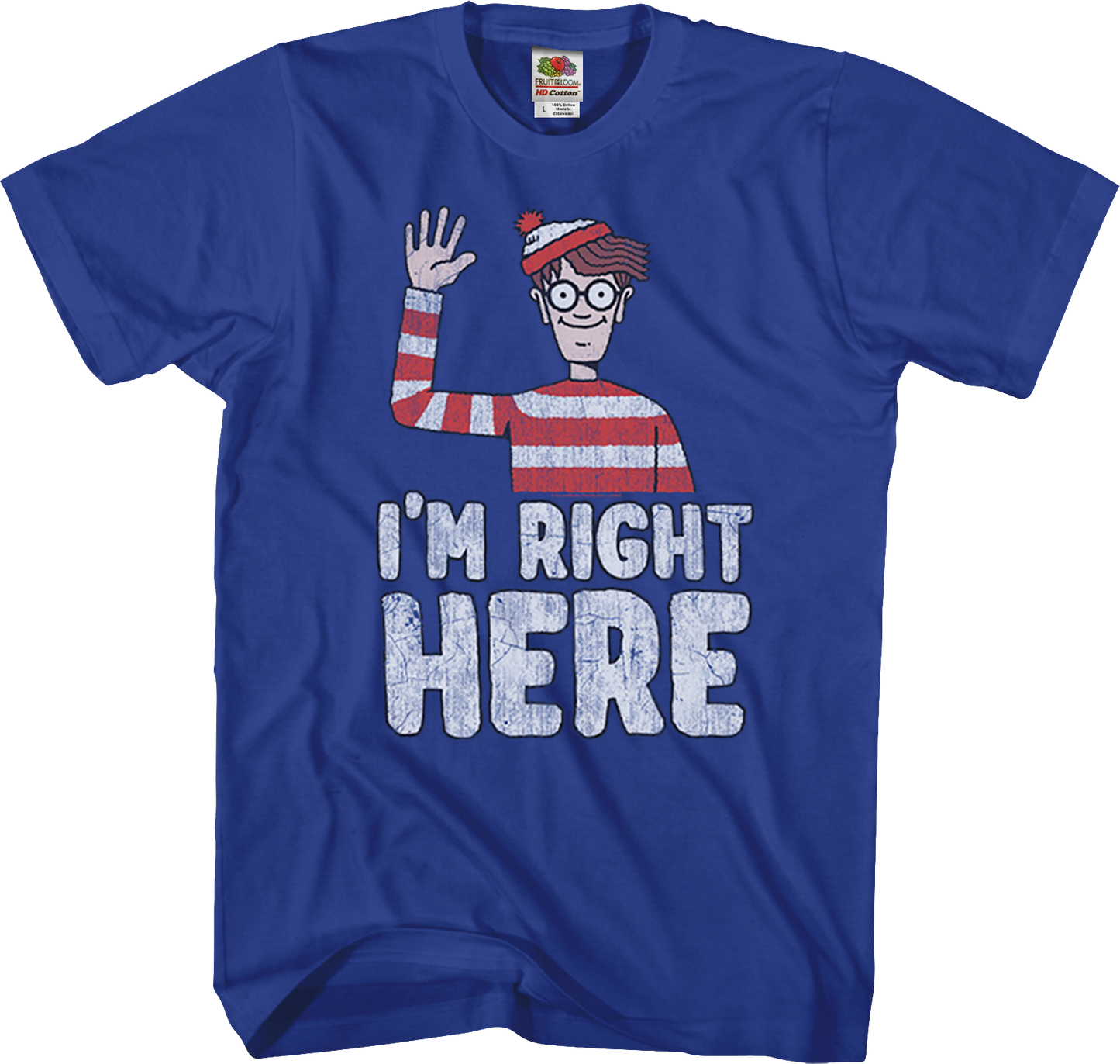 Right Here Where's Waldo T-Shirt