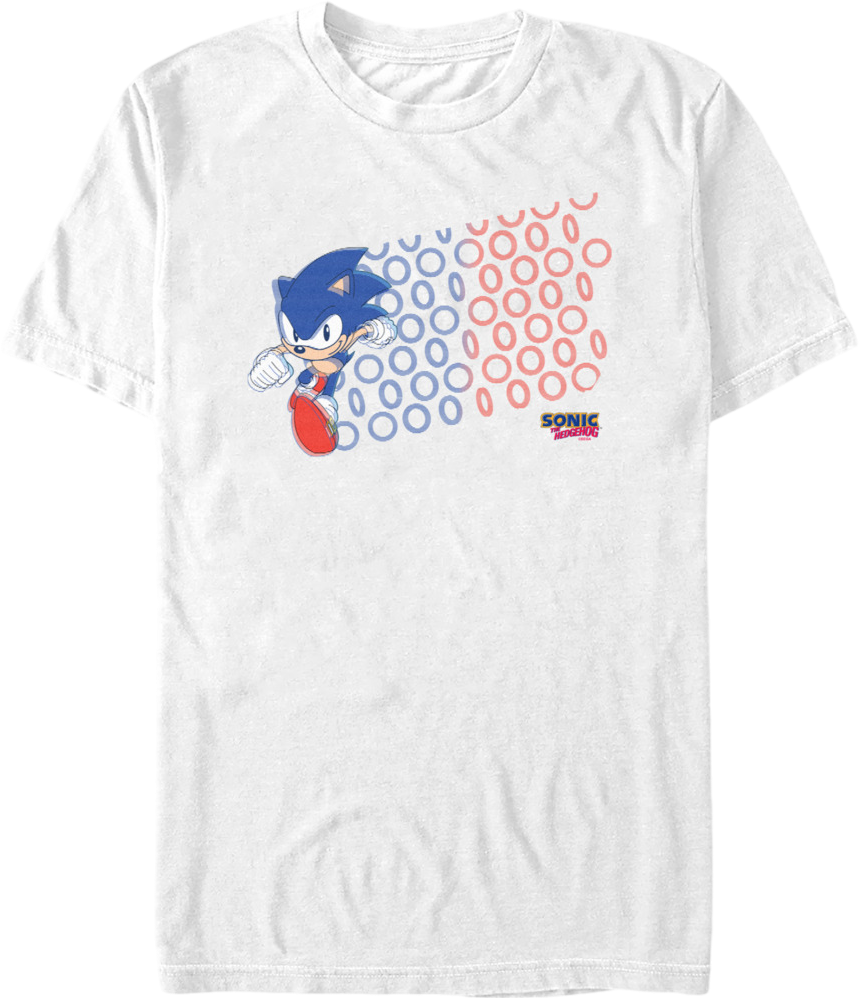 Rings Sonic The Hedgehog T-Shirt