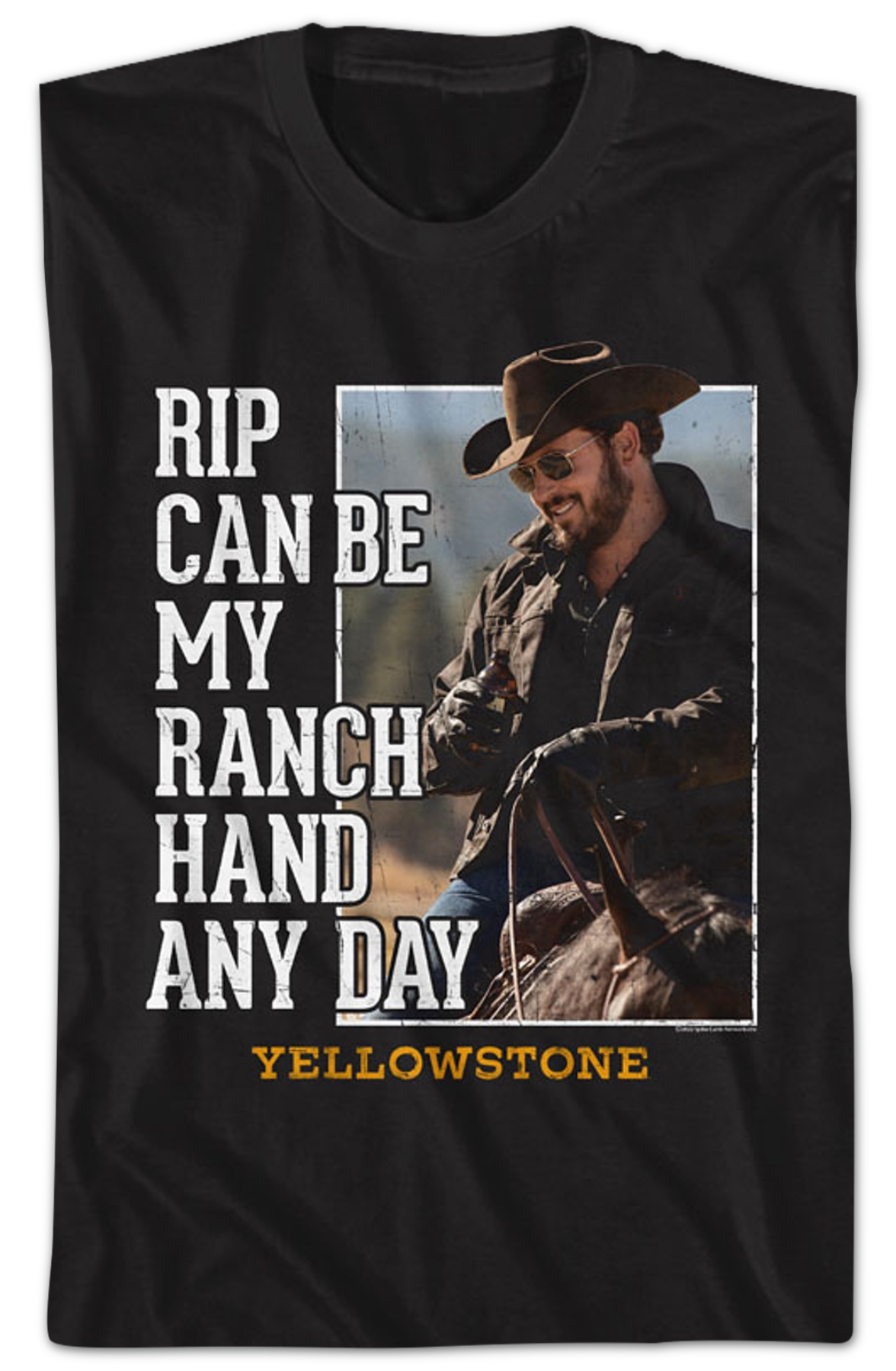 Rip Can Be My Ranch Hand Any Day Yellowstone T-Shirt