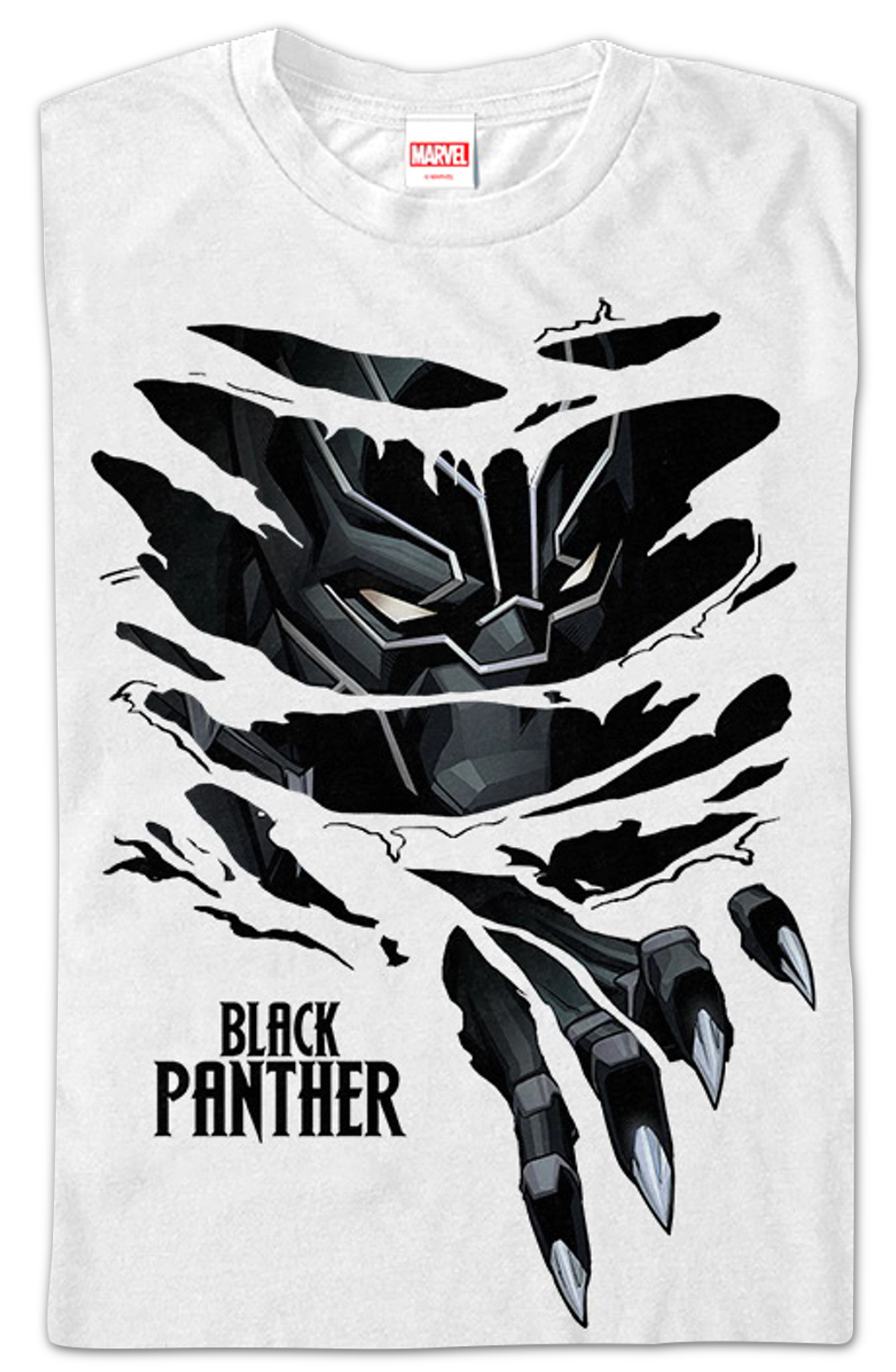 Ripped Black Panther T-Shirt