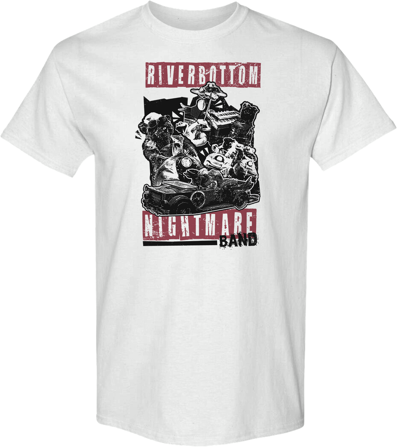 Riverbottom Nightmare Band Emmet Otter T-Shirt