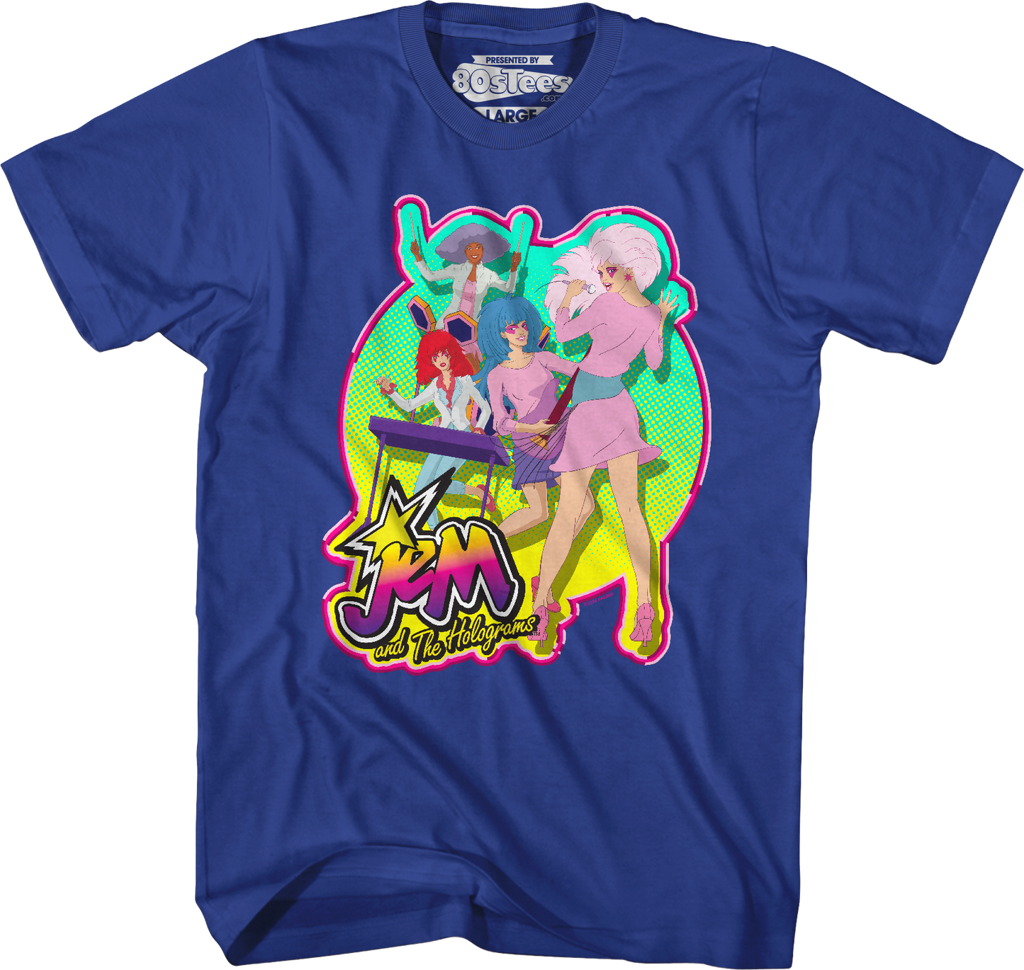 Rock Band Jem And The Holograms T-Shirt