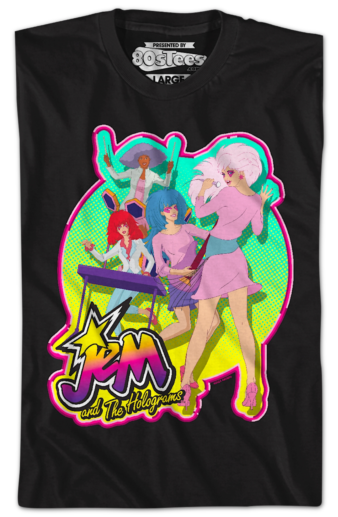 Rock Band Jem And The Holograms T-Shirt