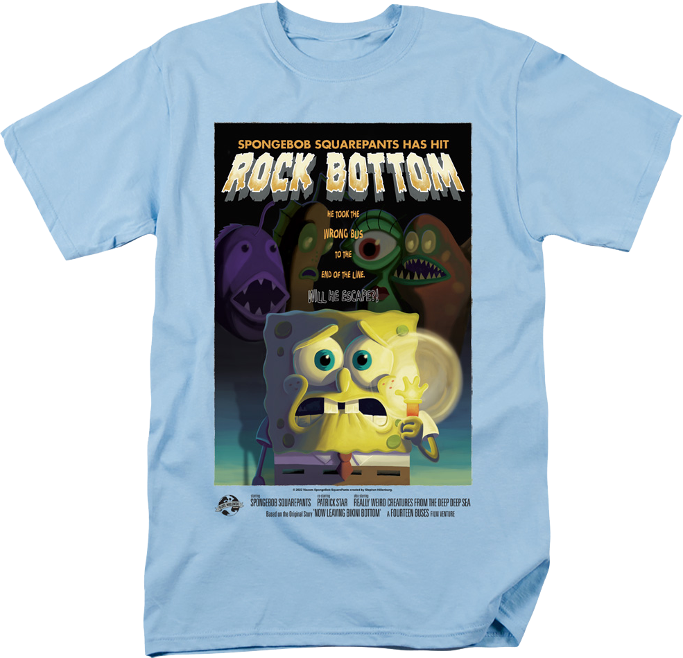 Rock Bottom SpongeBob SquarePants T-Shirt
