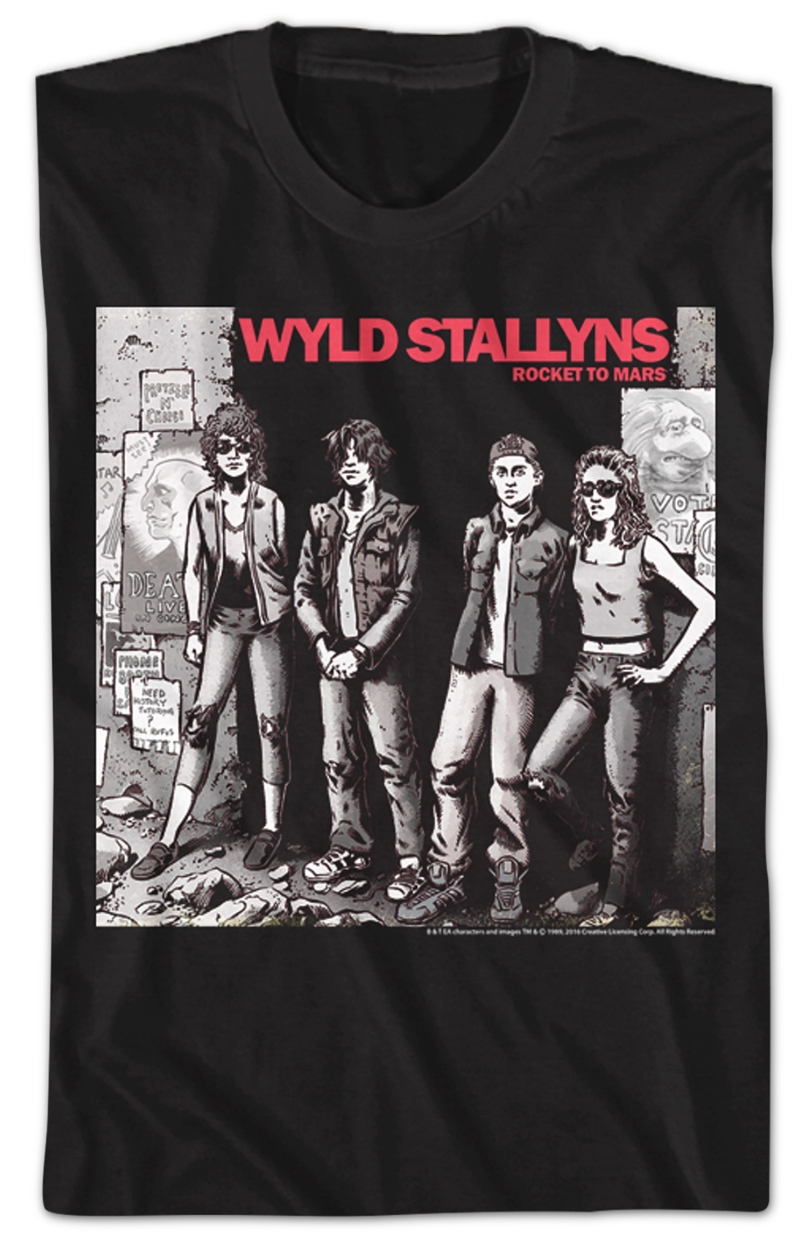 Rocket To Mars Wyld Stallyns T-Shirt